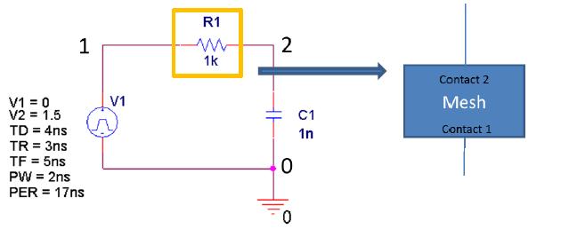 基于“有限元计算,TCAD+电路分析,SPICE”Mixmode混合仿真模型