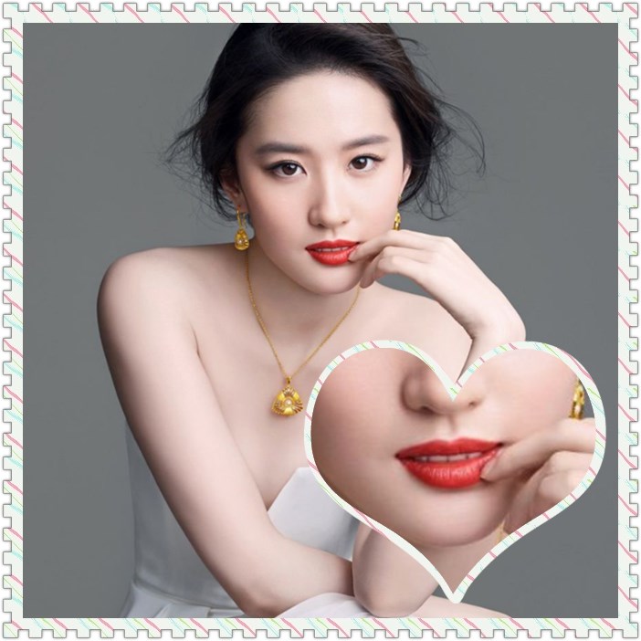 2种口红的画法,唇厚嘴凸出怎么画唇妆适合什么色