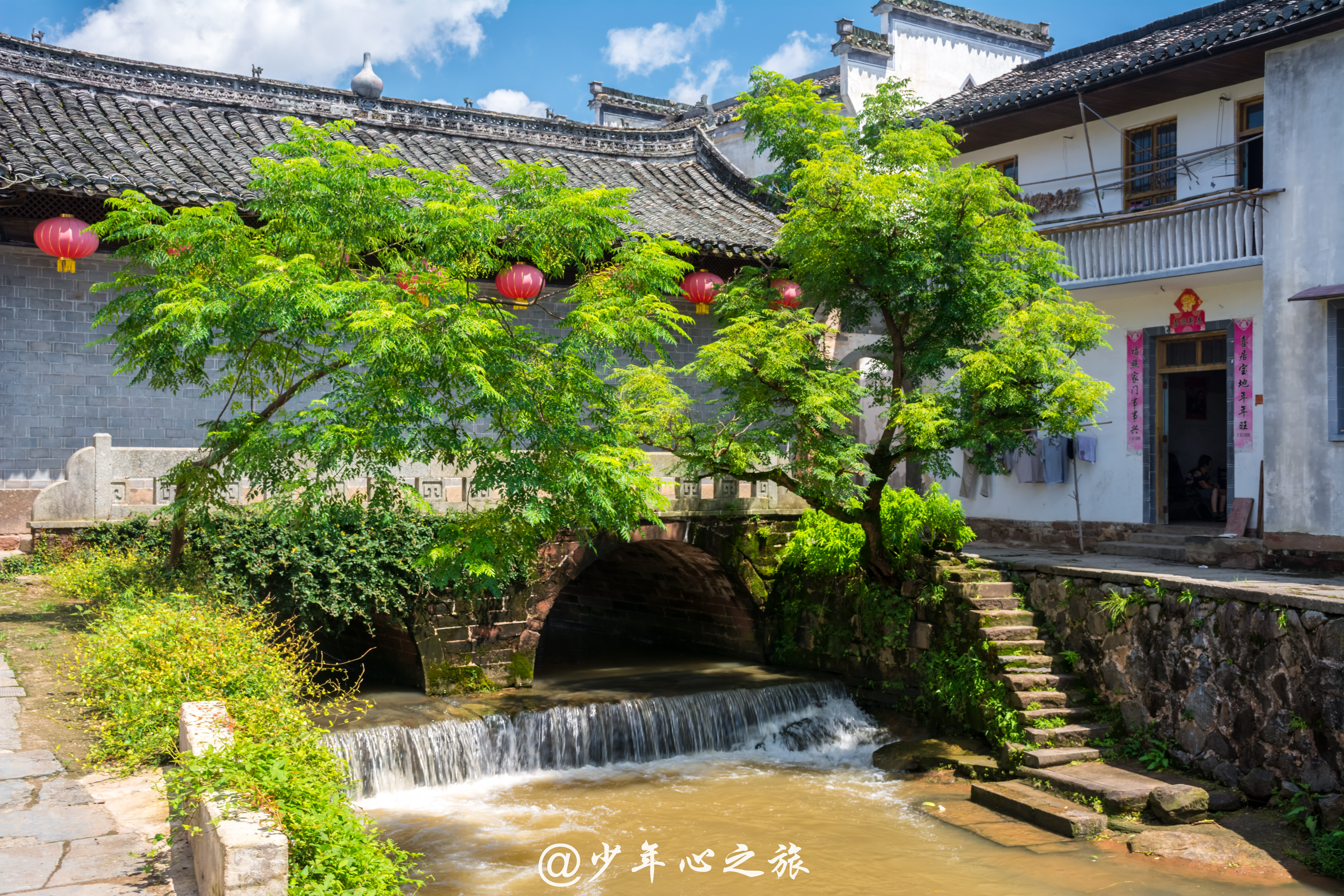 千年古村落唐模村,千年古村唐模