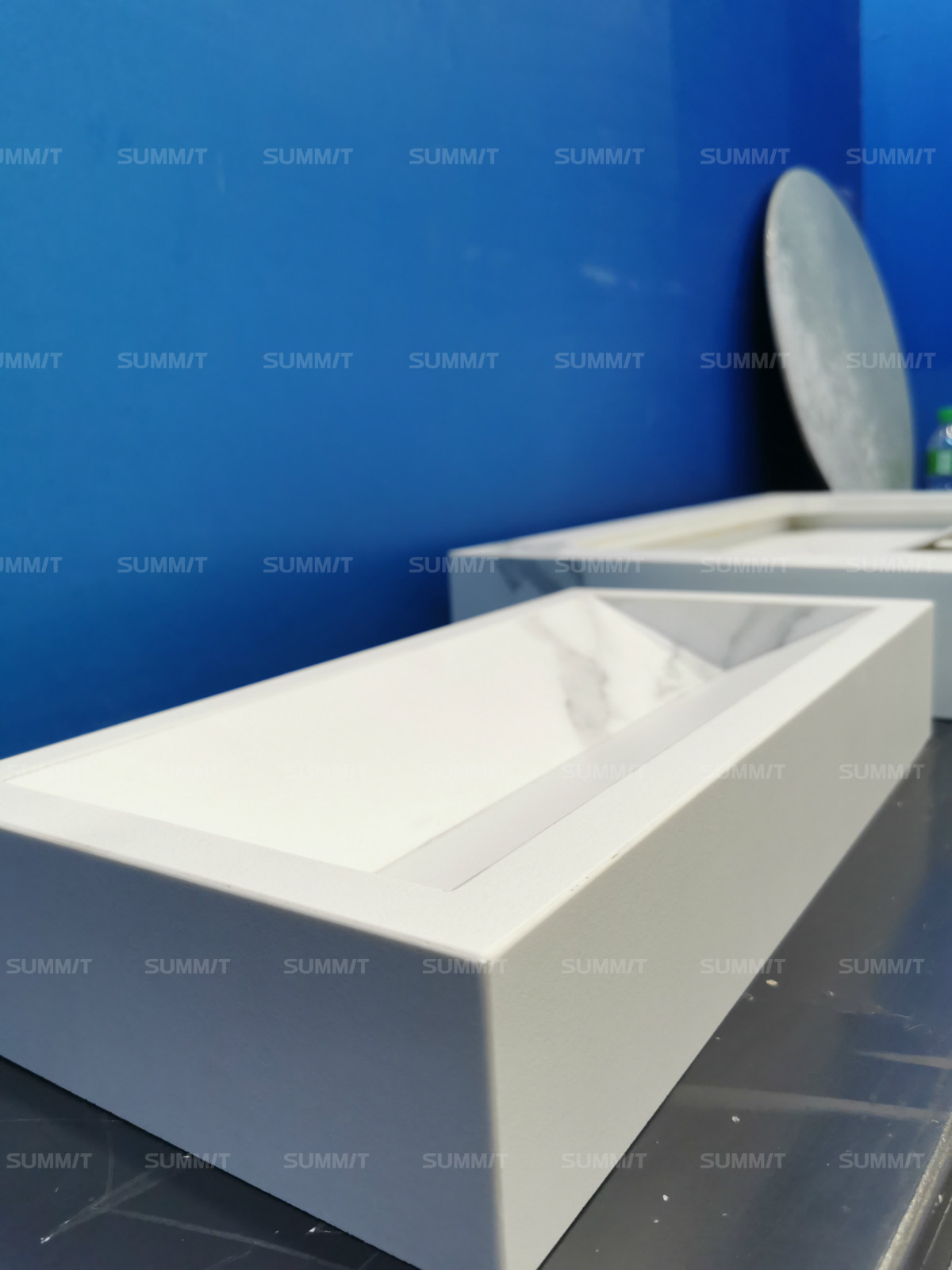 萨米特瓷砖展厅装修,萨米特连纹瓷砖