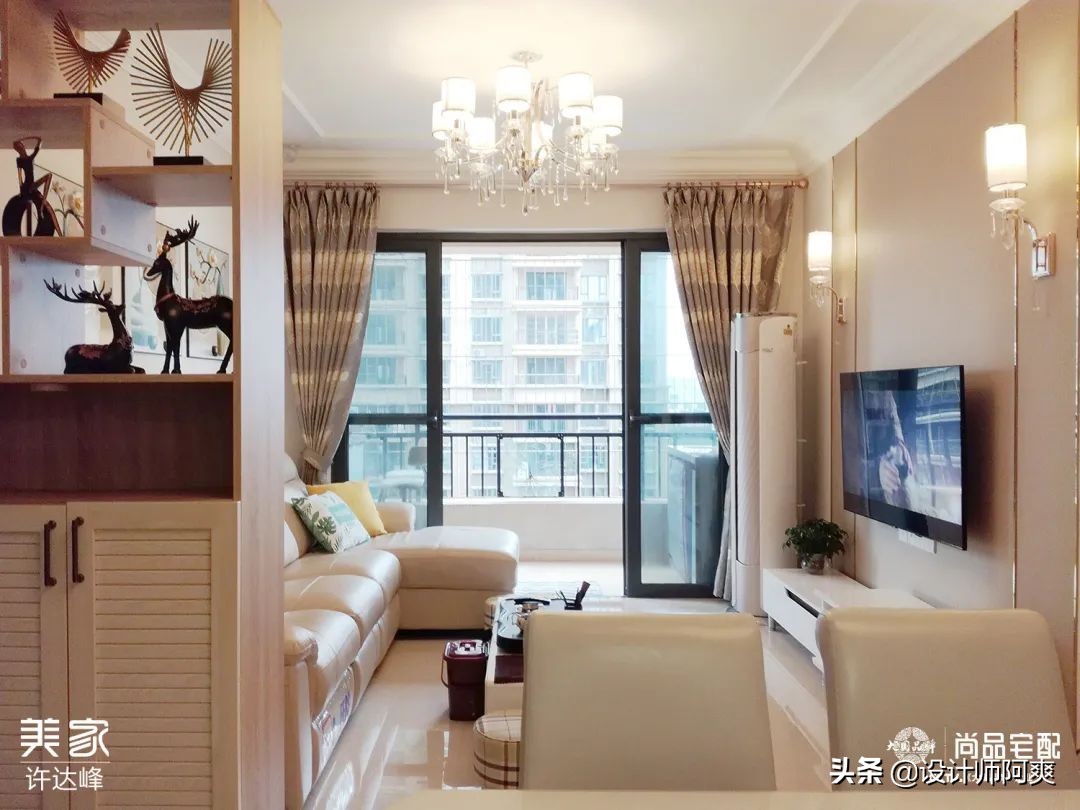 不砸砖不拆墙，92㎡精装房爆改简约风，效果出来后惊呆了