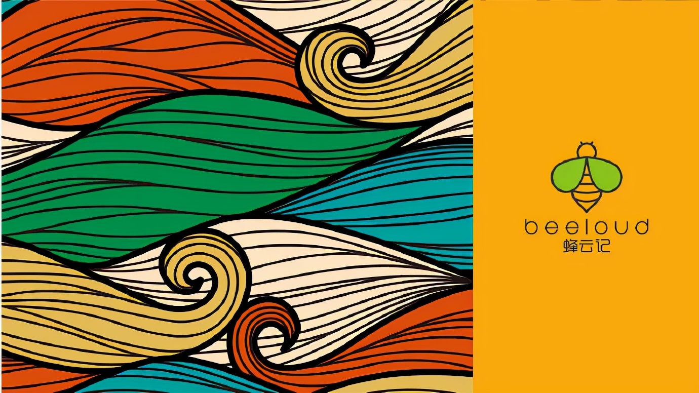 蜂蜜插画包装设计创意,高端蜂蜜产品包装设计