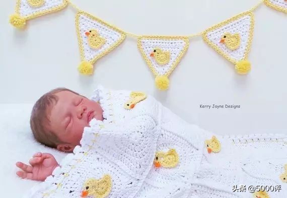 编织宝宝毯教程,编织漂亮婴儿卡通毯子