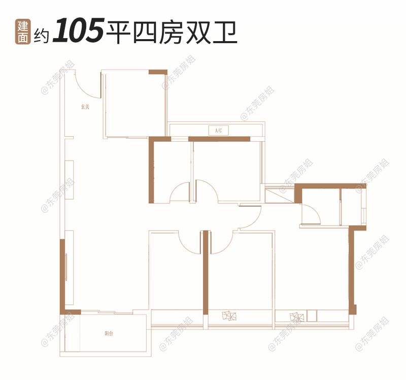 东莞中海.左岸东辰，以人体工学征服主城