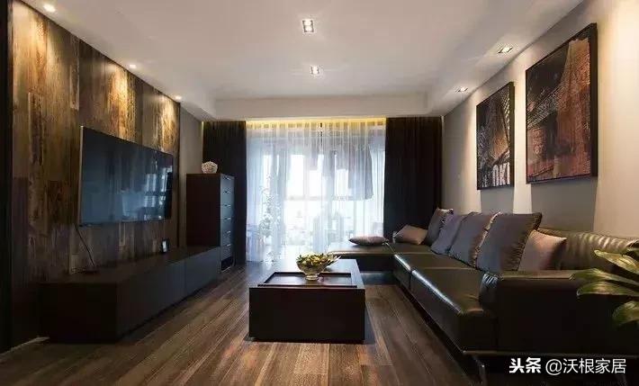 客厅到底要不要铺木纹砖,客厅到底要不要贴墙布