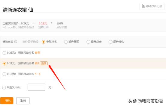 服装直通车出价多少合适,女装直通车出价排名多少合适