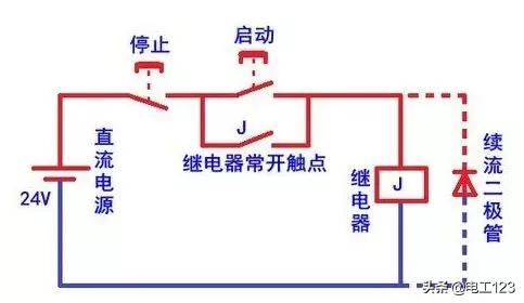 稳压二极管并联在继电器上的作用,直流电路中串联两个二极管会怎样