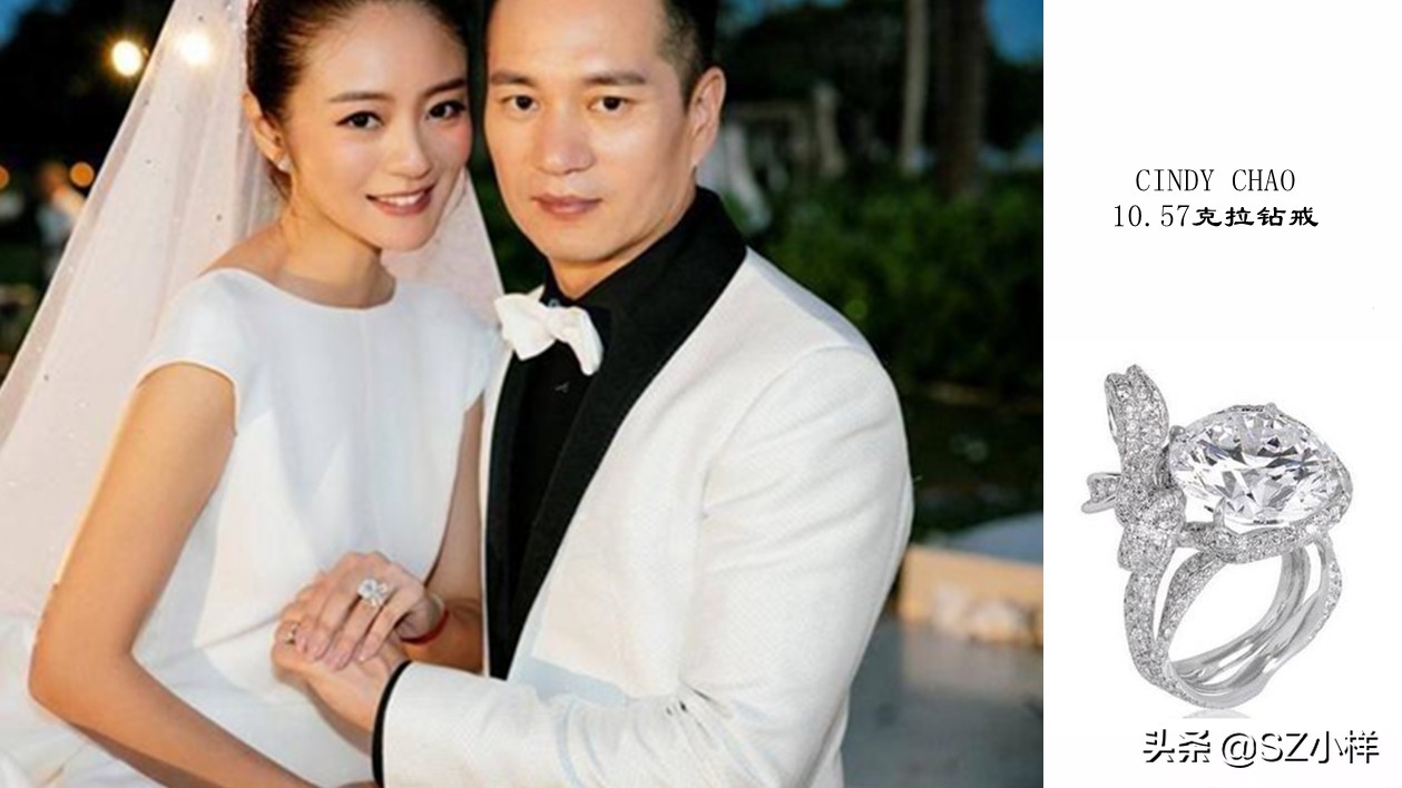 贫穷限制的不仅是行动、还有想象：中外明星奢华婚戒大比拼