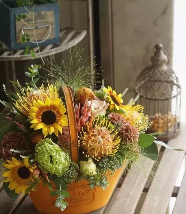 日本鲜花花艺图片大全,日本花店布置图片