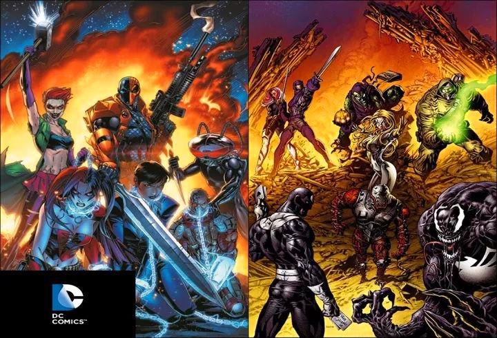 漫威dc互相抄袭角色,漫威dc相似人物的图片