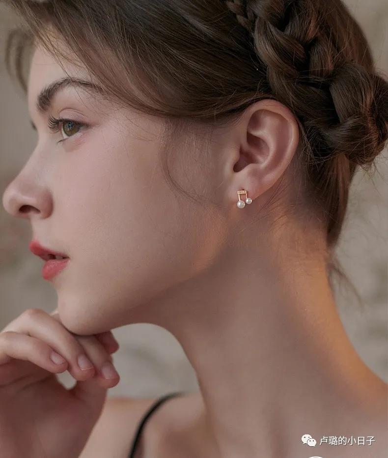 私藏珍珠耳环,私藏式耳饰推荐