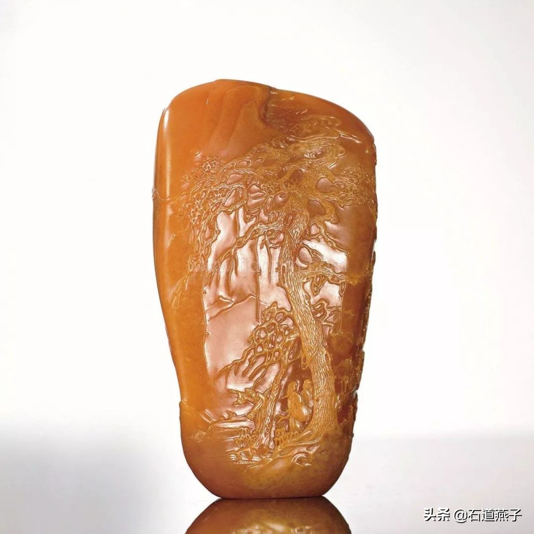 真品田黄及田黄冻石图片大全,天价田黄石及国宝田黄一览