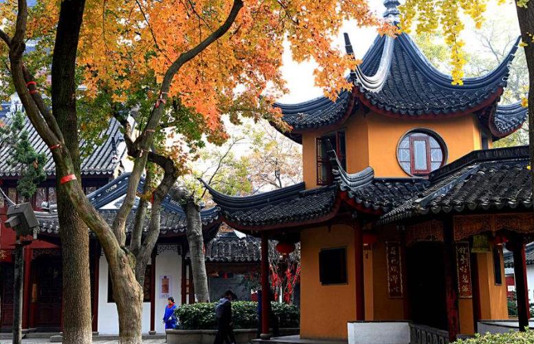 观唐习律三姑苏城外寒山寺寒山不是山是个和尚