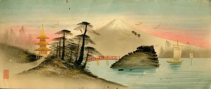 日本画中国画值钱么,日本绘画宋朝绘画影响