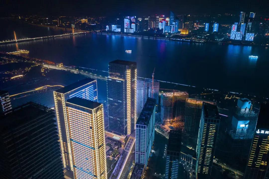 钱塘江景,杭州碧桂园深蓝国际外景