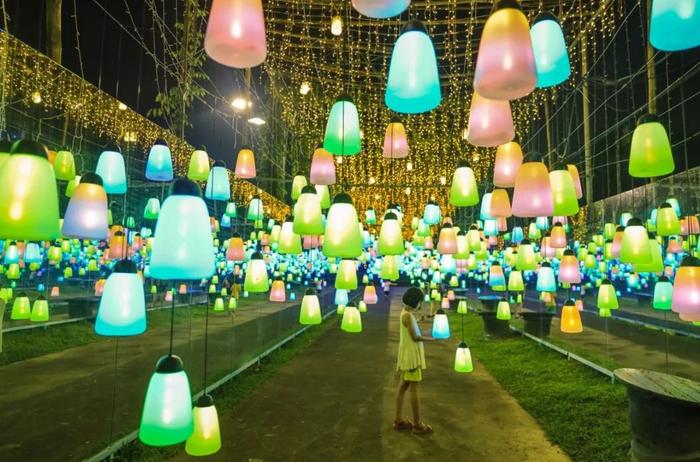 七夕首选!网红灯光秀+6项机动游戏等,观澜湖夜场成人套票仅59