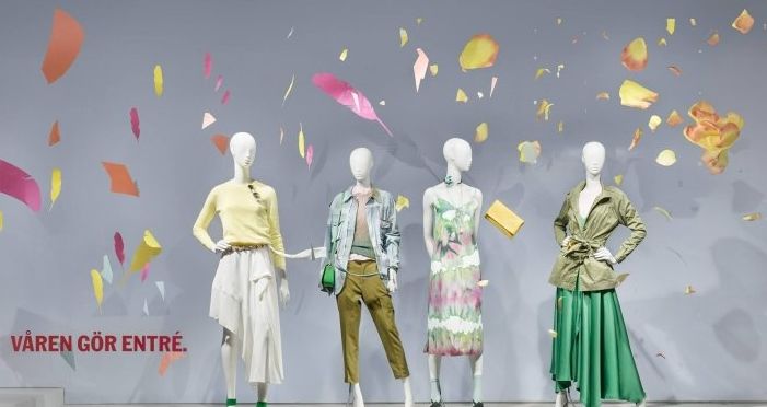 2018国际大牌春季橱窗丨店铺春色关不住，客似云来