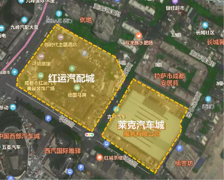 等了十年的搬迁,成都红牌楼西部汽车城好久搬迁