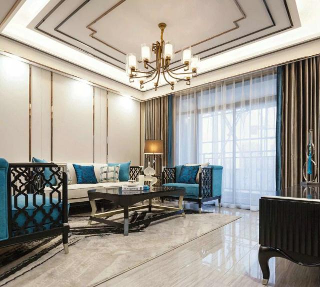 保定云水湾95平米装修效果,保定park湾一楼带小院