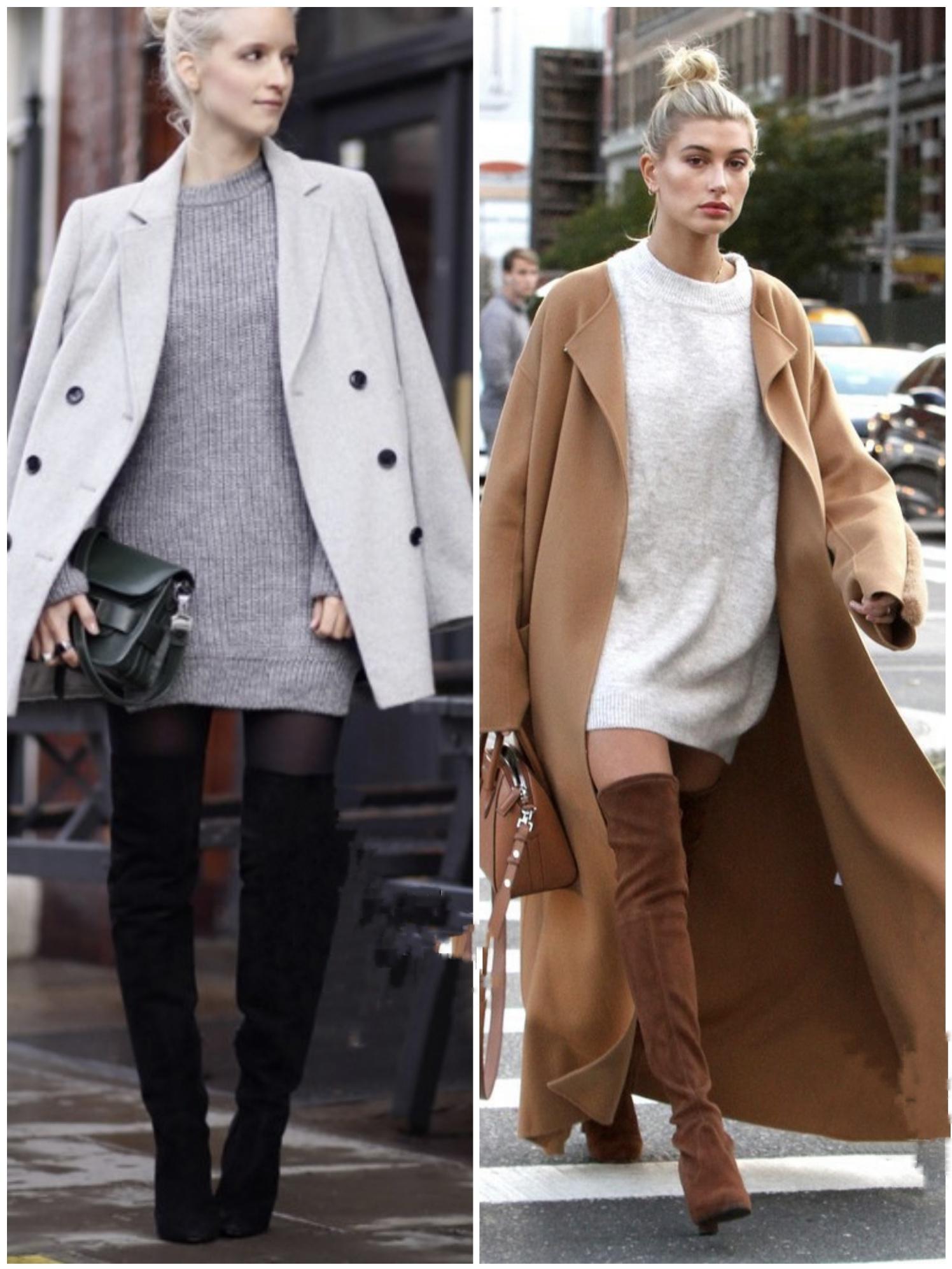 春季毛衣叠穿,毛衣怎么叠穿保暖又时尚