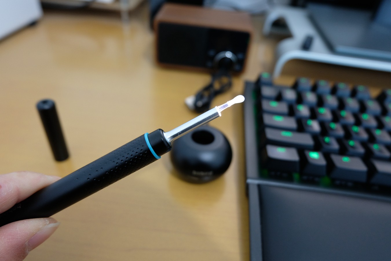 让你能看得见的掏耳朵“粑粑”,蜂鸟智能可视采耳棒M9Pro