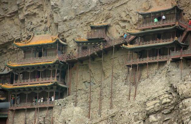 悬空寺的膨胀螺丝怎么来的,山西悬空寺发现神秘的黑科技