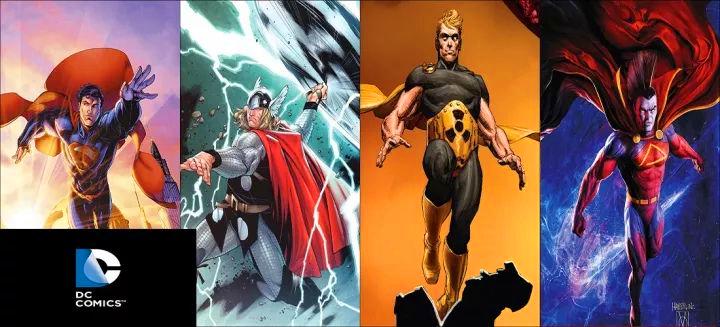 漫威dc互相抄袭角色,漫威dc相似人物的图片