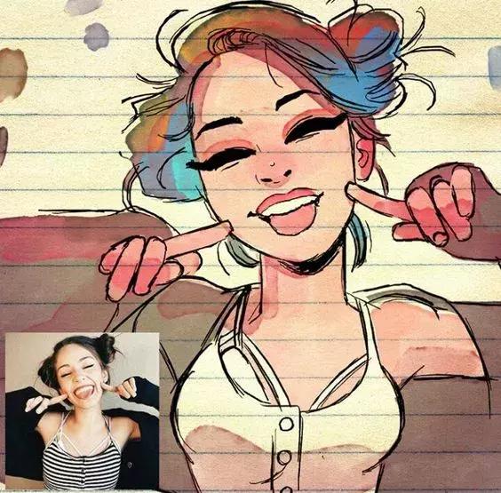 卡通漫画人物手绘简单又漂亮,古风漫画人物怎么画简单漂亮