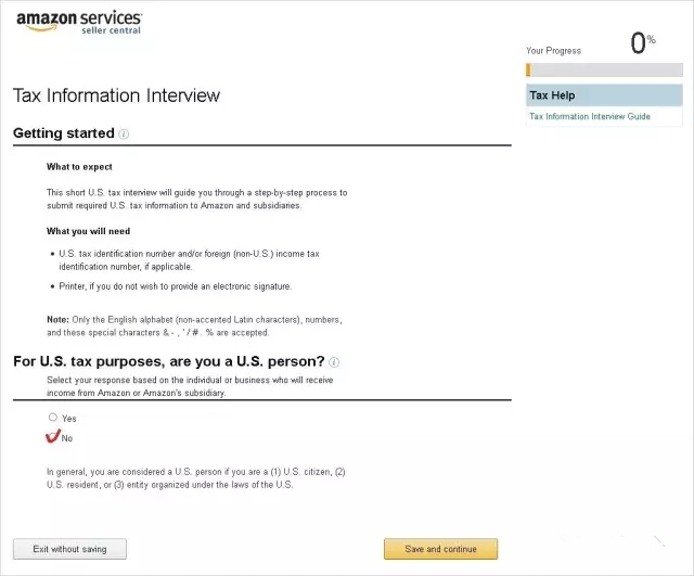亚马逊开店快速注册流程指导,亚马逊个人怎么注册开店流程