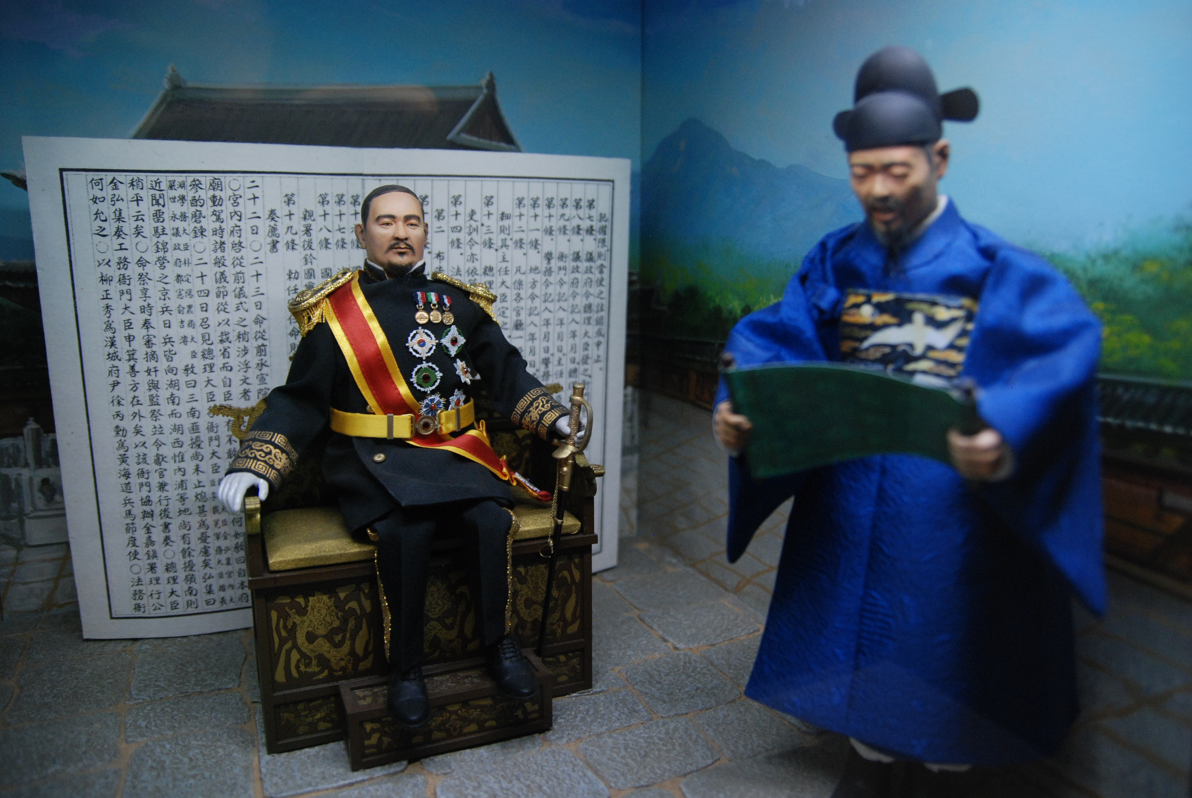 韩国紫菜包饭年糕,韩国美食一条街紫菜饭