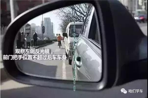 靠边停车判断车轮位置技巧,新手靠边停车怎样判断与后车距离