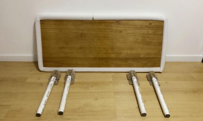 110厘米实木书桌,简易木质书桌组装