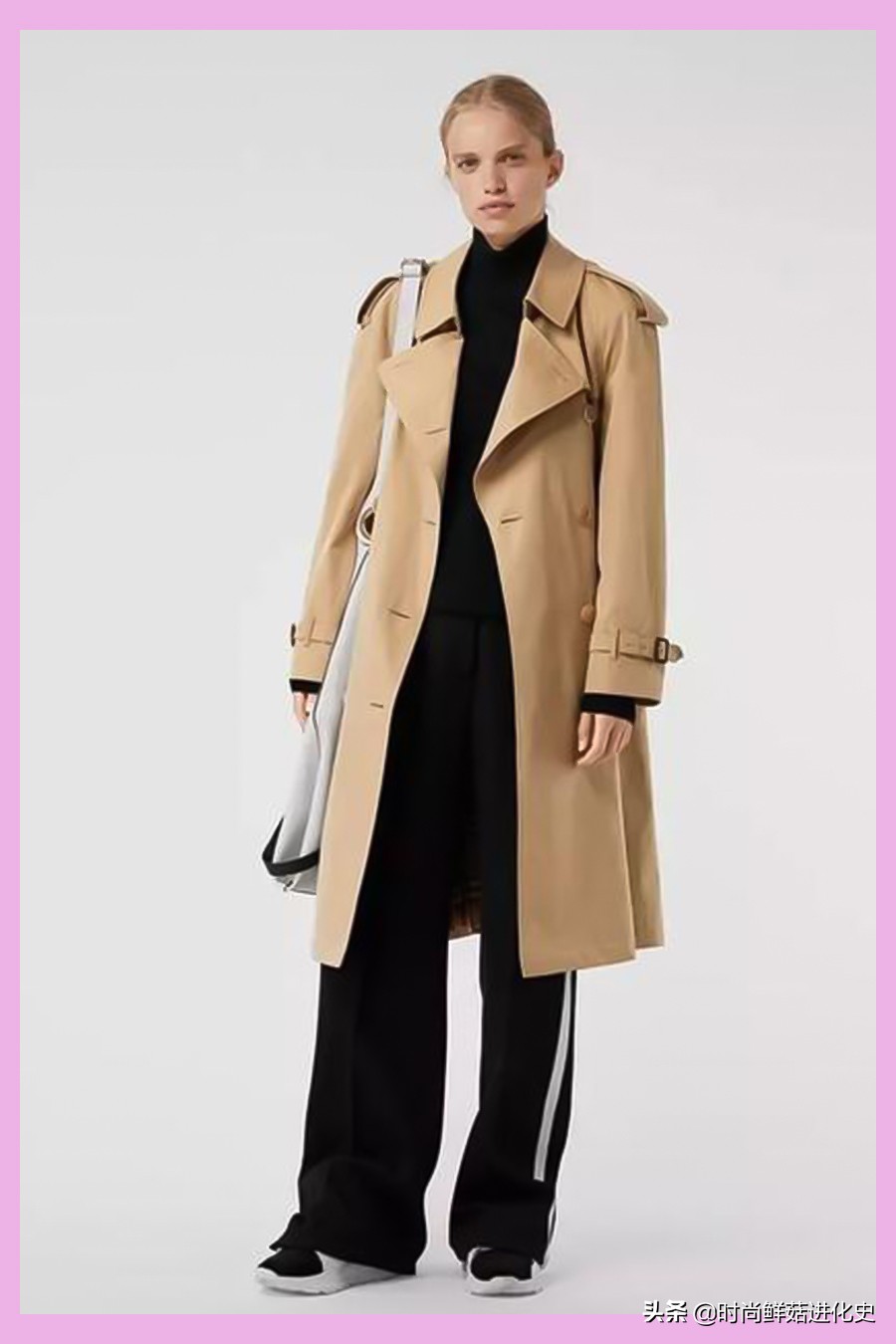 burberry风衣经典老款图片短款,经典不过时的burberry风衣