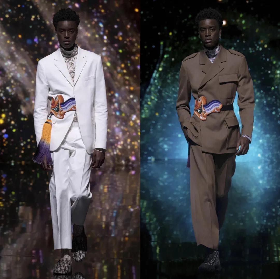 dior杨颖星空裙,dior星空大秀