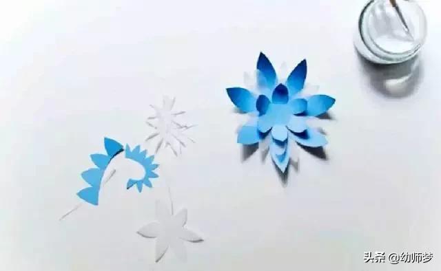 半成品荷花睡莲手工材料包,荷花睡莲水池制作