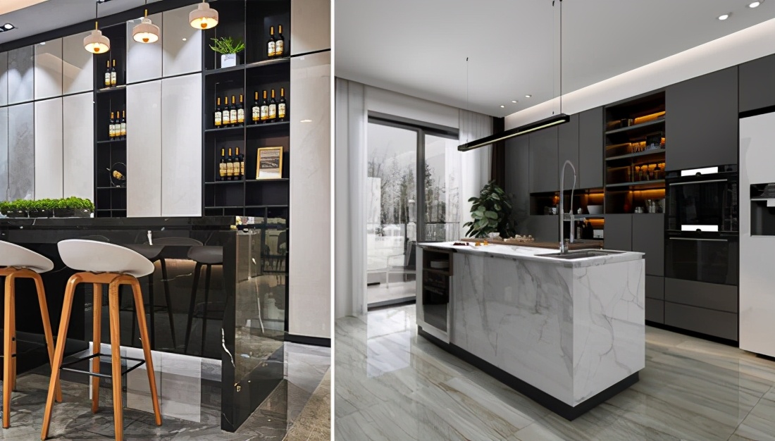 装修分享｜用陶瓷大板打造高级灰的家，美腻了