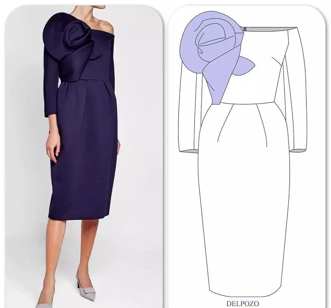 大摆长袖连衣裙30到40岁,四十岁红色高档新款有领连衣裙