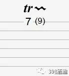 吉他符号一个圆中间一个加号,吉他谱中各种符号的意思