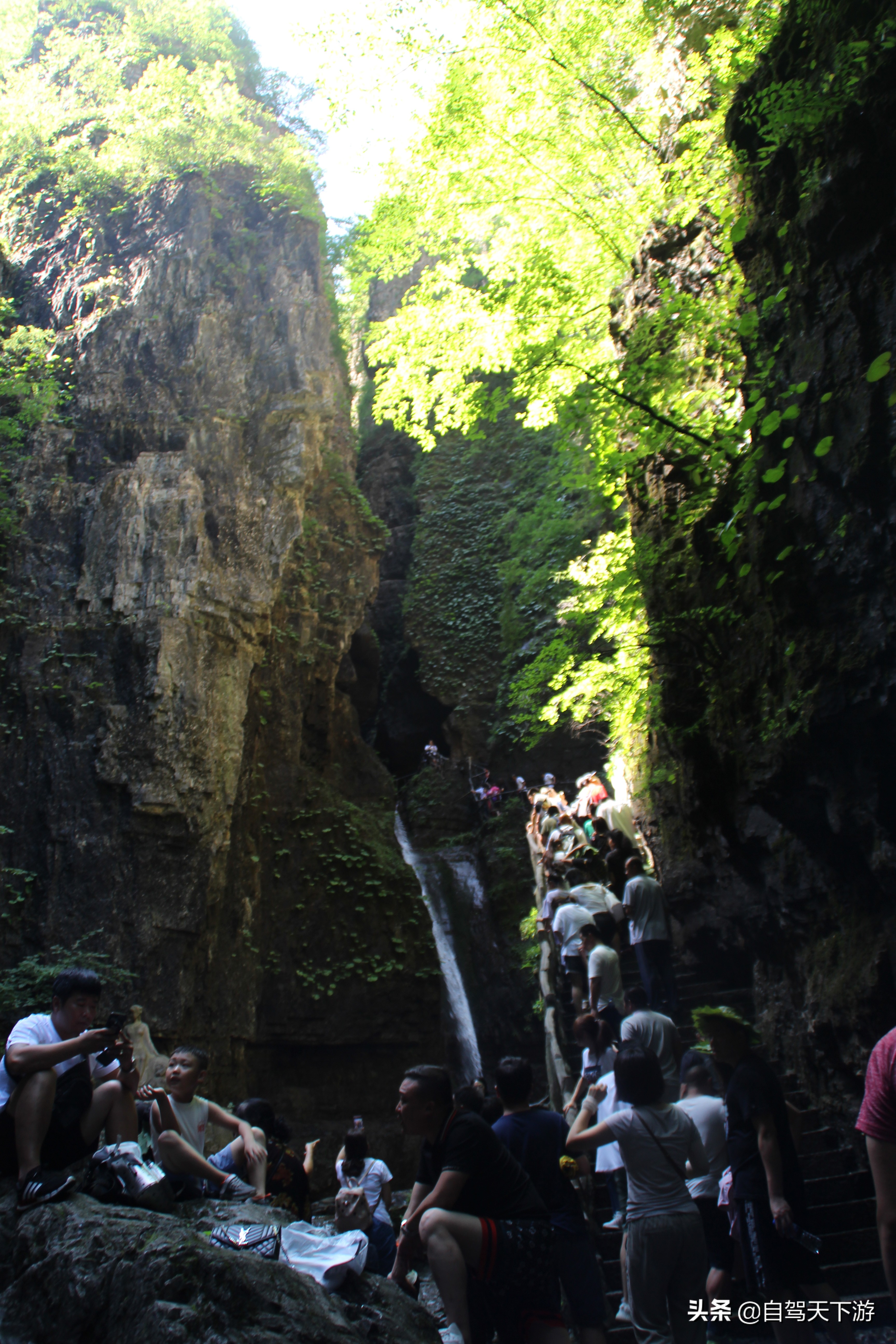 野三坡百里峡是什么样的,天下第一峡谷风景区