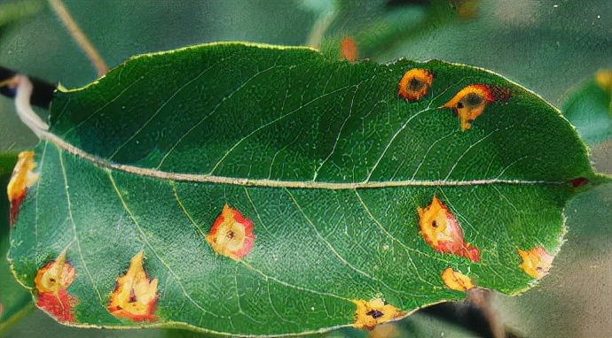 羊胡子锈病,叶片上有锈病怎么治