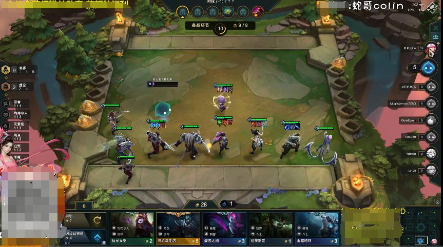 蛇哥云顶之弈女坦阵容,云顶之弈s6蛇哥常用阵容