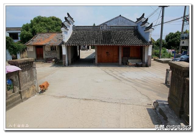 奉化江口南渡村拆迁,千年古村浙江