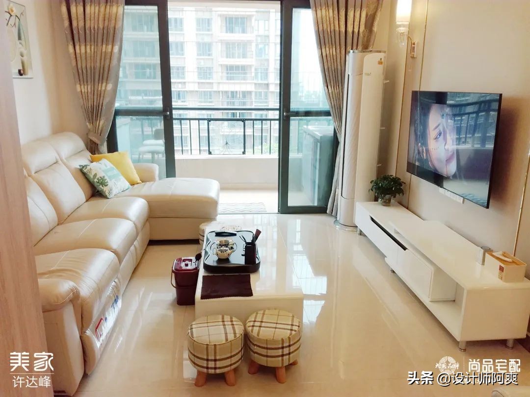 不砸砖不拆墙，92㎡精装房爆改简约风，效果出来后惊呆了