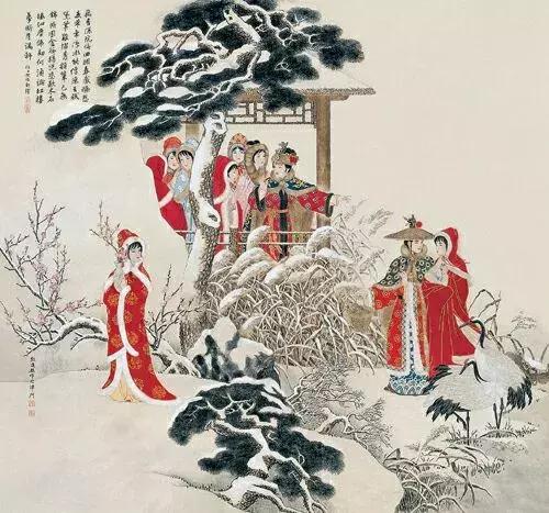 悠悠三百年，红楼夺目红，古今名家精绘《红楼梦》