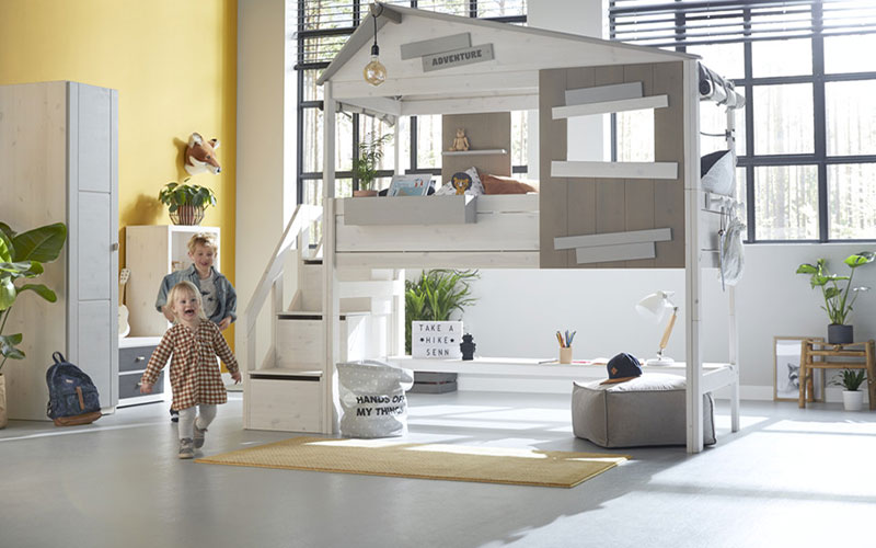 双层儿童床怎么设计合理,实用的双层儿童床