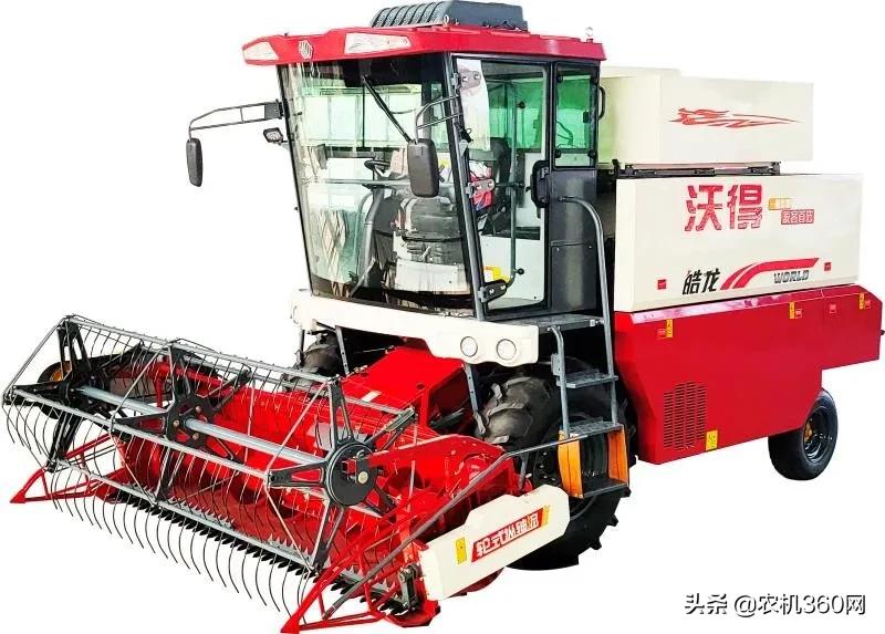 麦客首选,一机多用!沃得皓龙轮式纵轴流4LZ-8F型收获机闪耀上市