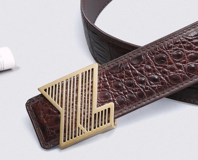 高档新款商务休闲真皮腰带,保罗正品男士时尚真皮腰带