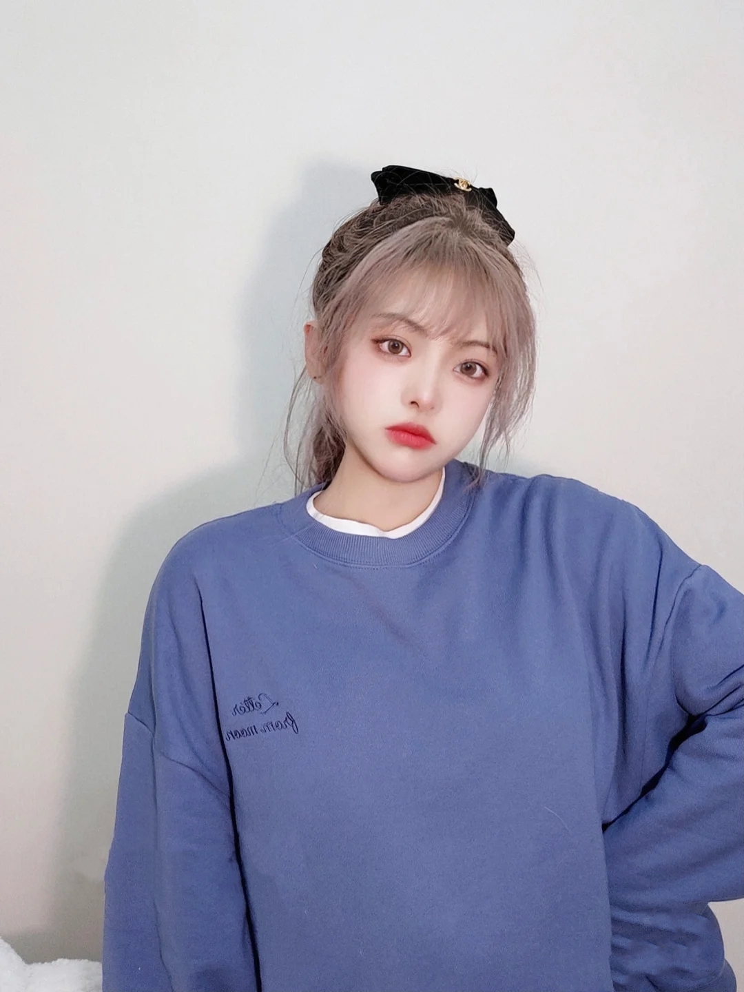 脸显大的女生发型,脸大女生日常发型