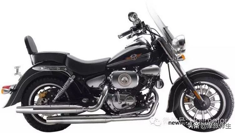钱江摩托最像哈雷的车,国产太子250钱江巡航摩托车