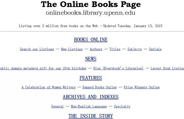 10个免费*载下**英文电子书的网站，学英语、写论文不要太简单